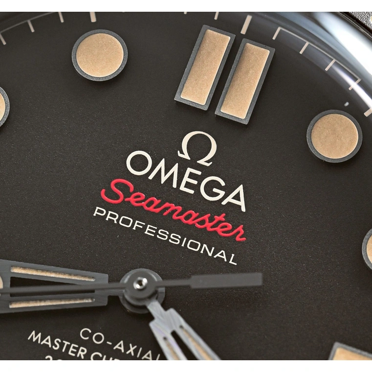 Omega Watch For Men - Seamaster Diver 300M, Black Ceramic Titanium, Black Dial - Ref. 210.92.42.20.01.001