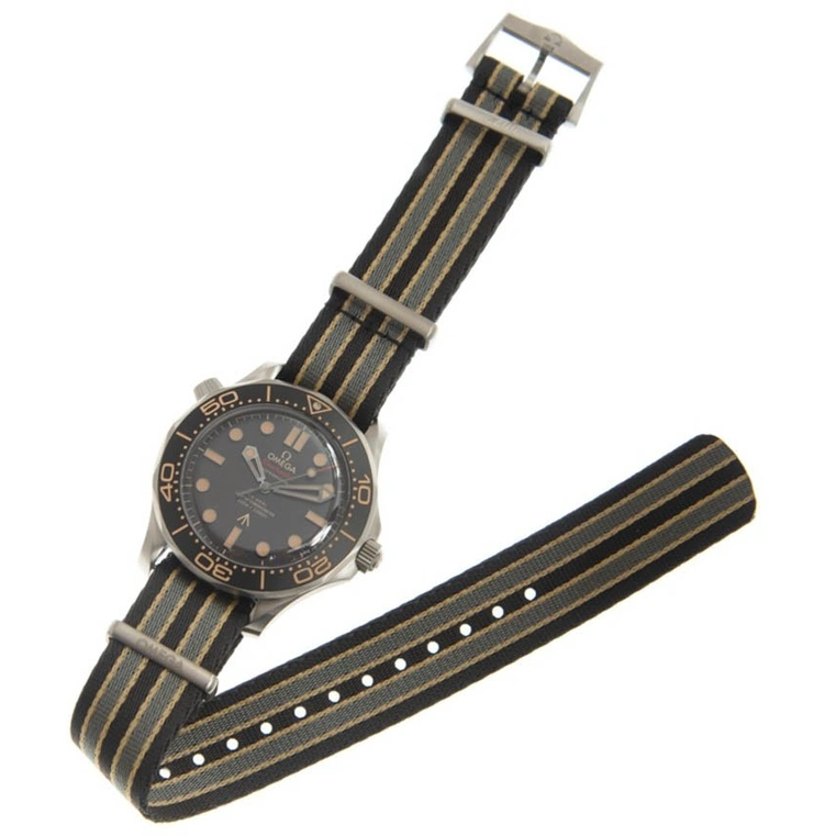 Omega Watch For Men - Seamaster Diver 300M, Black Ceramic Titanium, Black Dial - Ref. 210.92.42.20.01.001