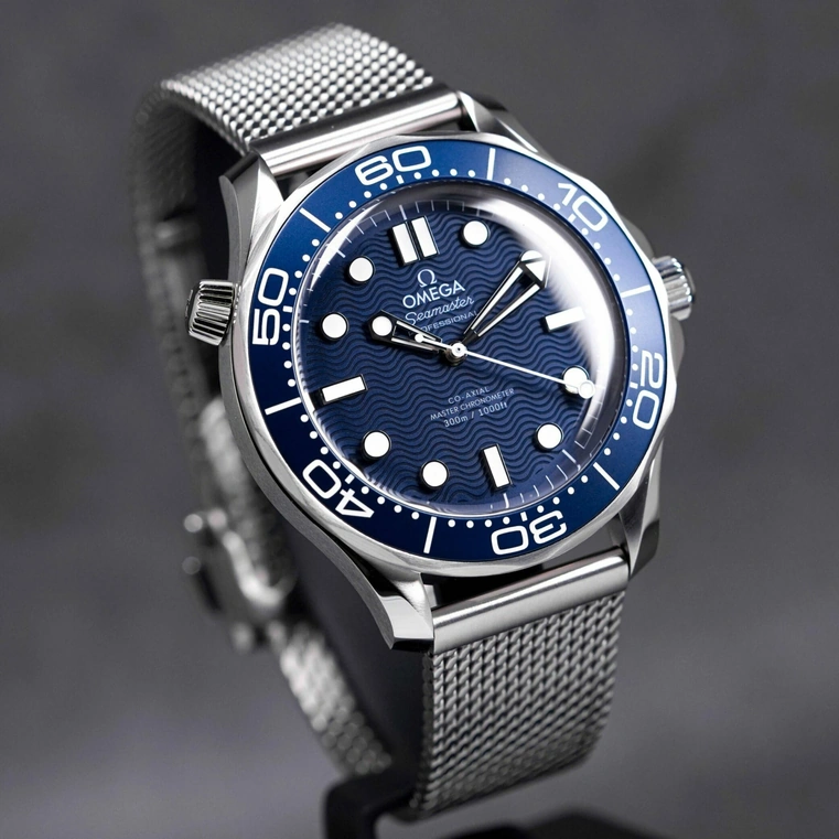 Omega Watch For Men - Seamaster Diver 300M, Steel on Steel - Ref. 210.30.42.20.03.002