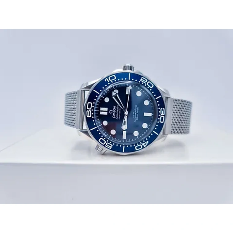 Omega Watch For Men - Seamaster Diver 300M, Steel on Steel - Ref. 210.30.42.20.03.002