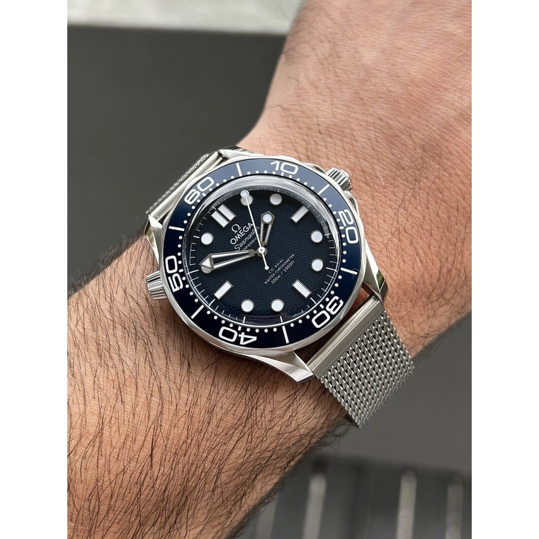 Omega Watch For Men - Seamaster Diver 300M, Steel on Steel - Ref. 210.30.42.20.03.002