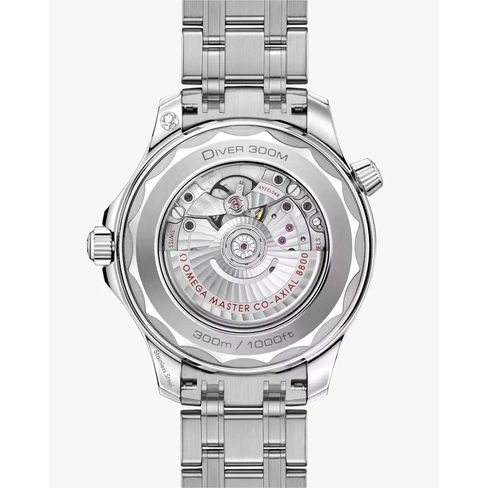 Omega Watch For Men - Seamaster Diver 300M, Steel on Steel, Black Dial - Ref. 210.30.42.20.01.001