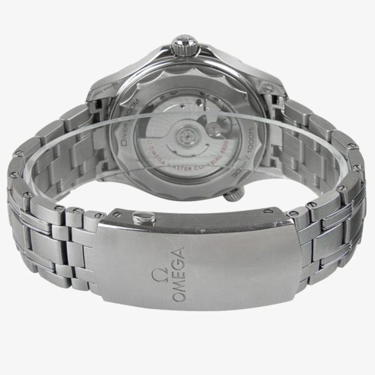Omega Watch For Men - Seamaster Diver 300M, Steel on Steel, White Dial - Ref. 210.30.42.20.04.001