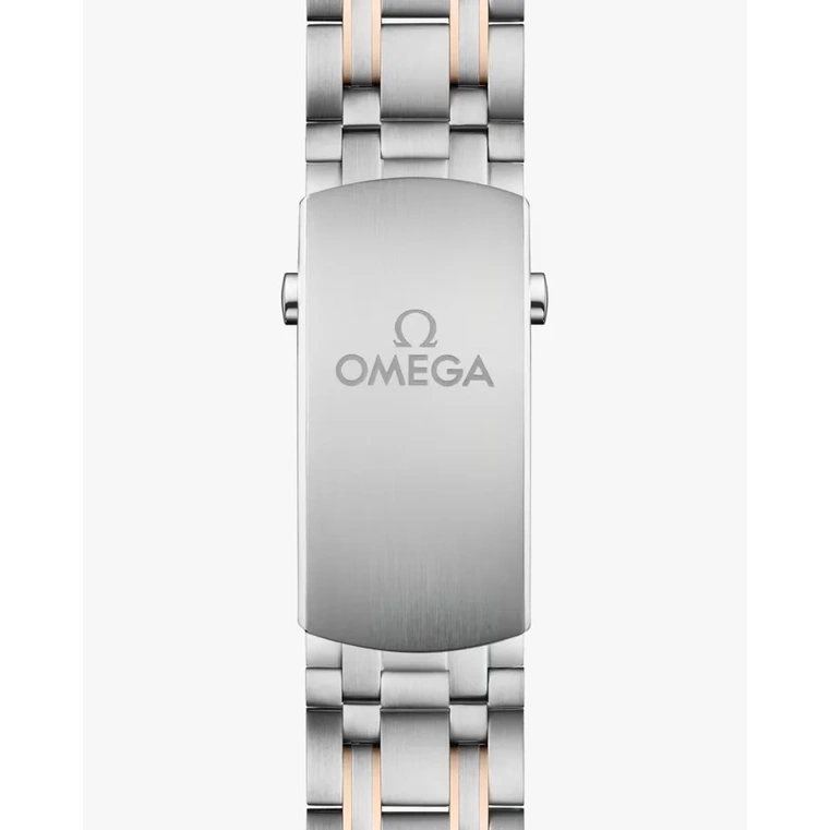 Omega Watch For Men - Seamaster Diver 300M, Steel-Sedna Gold, Blue Dial - Ref. 210.20.42.20.03.002