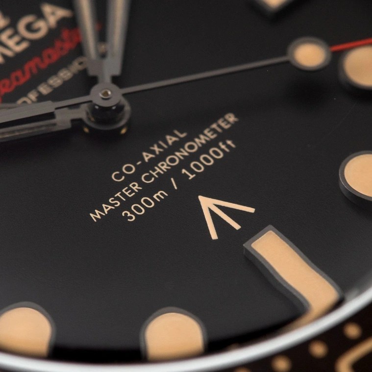 Omega Watch For Men - Seamaster Diver 300M, Titanium, Black Dial - Ref. 210.90.42.20.01.001