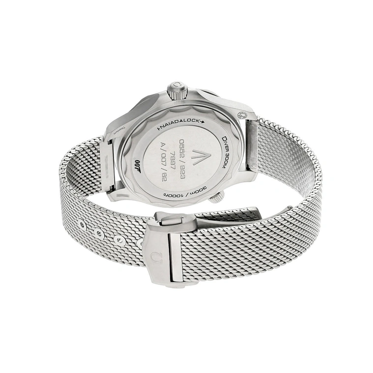 Omega Watch For Men - Seamaster Diver 300M, Titanium, Black Dial - Ref. 210.90.42.20.01.001