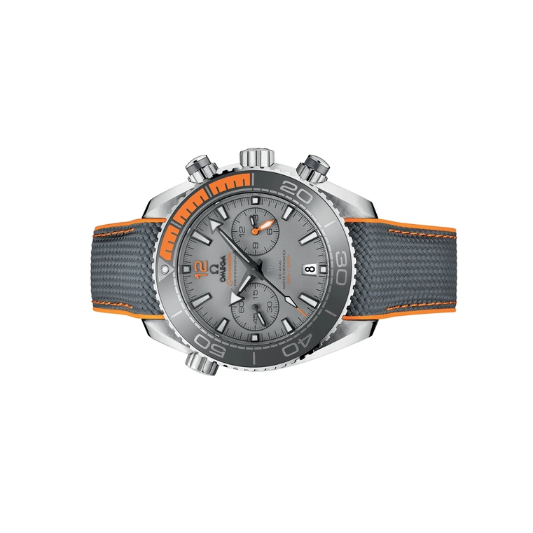 Omega Watch For Men - Seamaster Planet Ocean 600M Chronograph, Titanium, Black Dial - Ref. 215.92.46.51.99.001