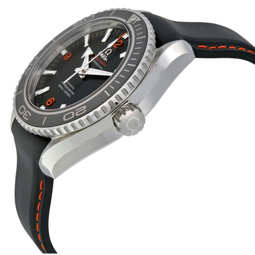 Omega Watch For Men - Seamaster Planet Ocean 600M, 45.5 mm, Steel on Rubber Strap - Ref. 232.32.46.21.01.005