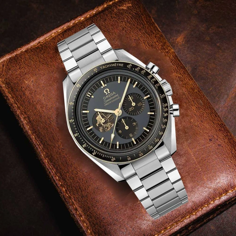 Omega Watch For Men - Speedmaster Moonwatch Professional APOLLO 11 50TH Anniversary Limited Edition