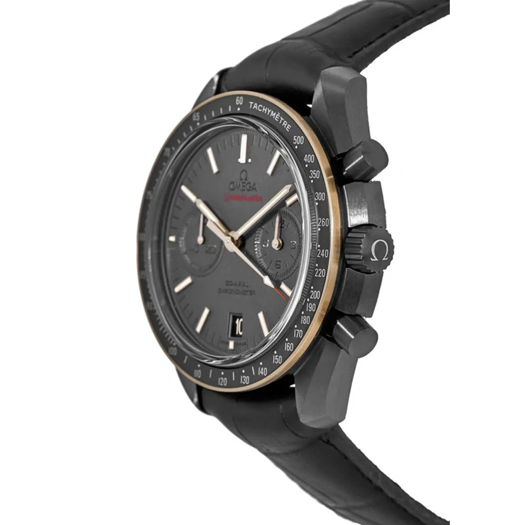 Omega Watch For Men - Speedmaster Dark Side of the Moon, 18K Sedna Gold, Grey Dial - Ref. 311.63.44.51.06.001
