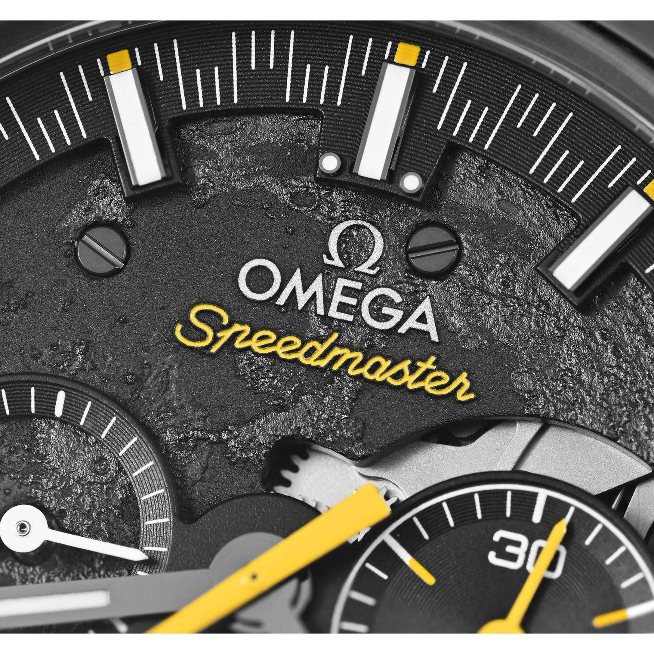 Omega Watch For Men - Speedmaster Dark Side of the Moon, Black Ceramic, Black Dial - Ref. 311.92.44.30.01.001