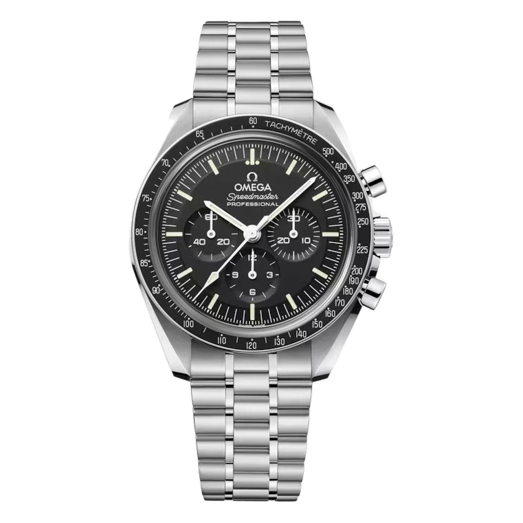 Omega Watch For Men - Speedmaster Moonwatch Professional 42 mm, Steel on Steel, Sapphire Crystal - Ref. 310.30.42.50.01.002