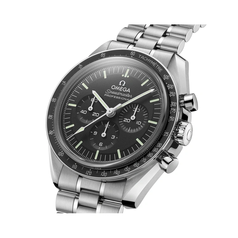 Omega Watch For Men - Speedmaster Moonwatch Professional 42 mm, Steel on Steel, Sapphire Crystal - Ref. 310.30.42.50.01.002