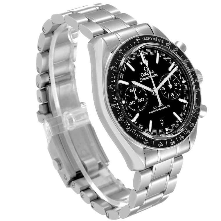 Omega Watch For Men - Speedmaster Racing, 44.25 mm, Steel, Black Dial - Ref. 329.30.44.51.01.001
