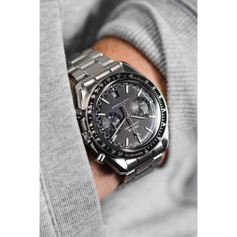 Omega Watch For Men - Speedmaster Racing, 44.25 mm, Steel, Black Dial - Ref. 329.30.44.51.01.001