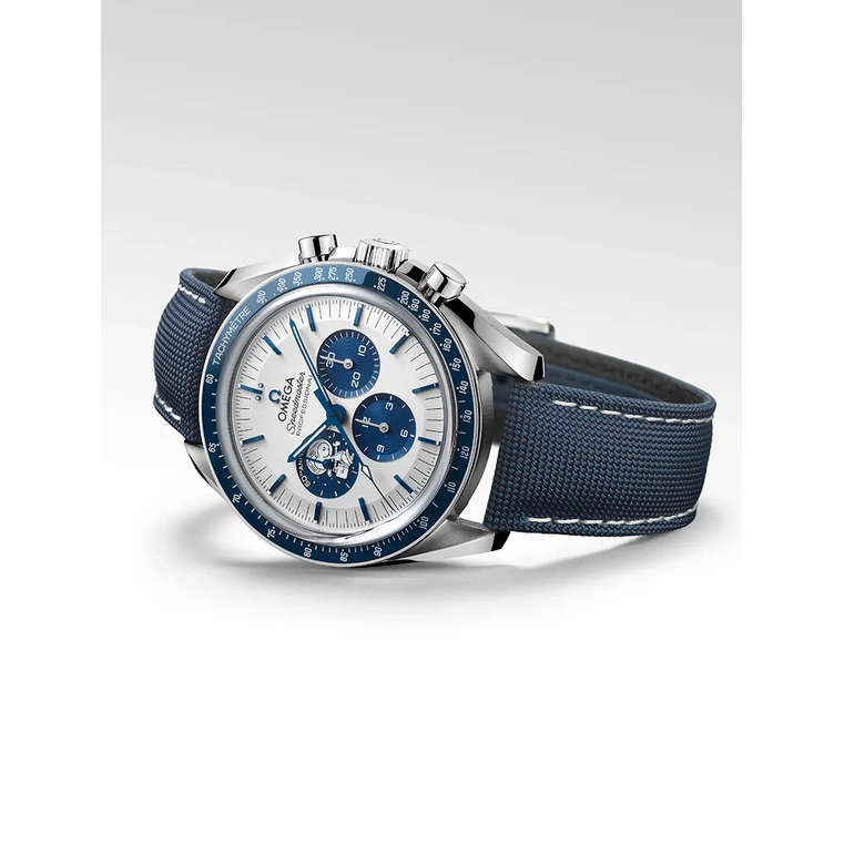 Omega Watch For Men - Speedmaster Silver Snoopy Award 50th Anniversary - Ref. 310.32.42.50.02.001