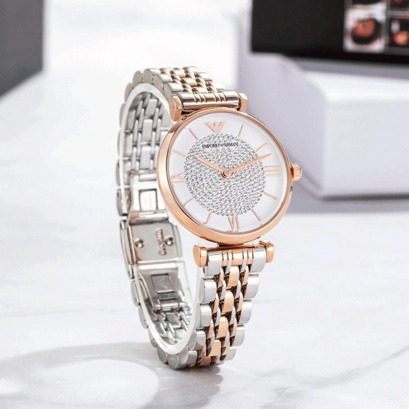 Emporio Armani Watch For Women - Gianni T-Bar - Ref. AR1926