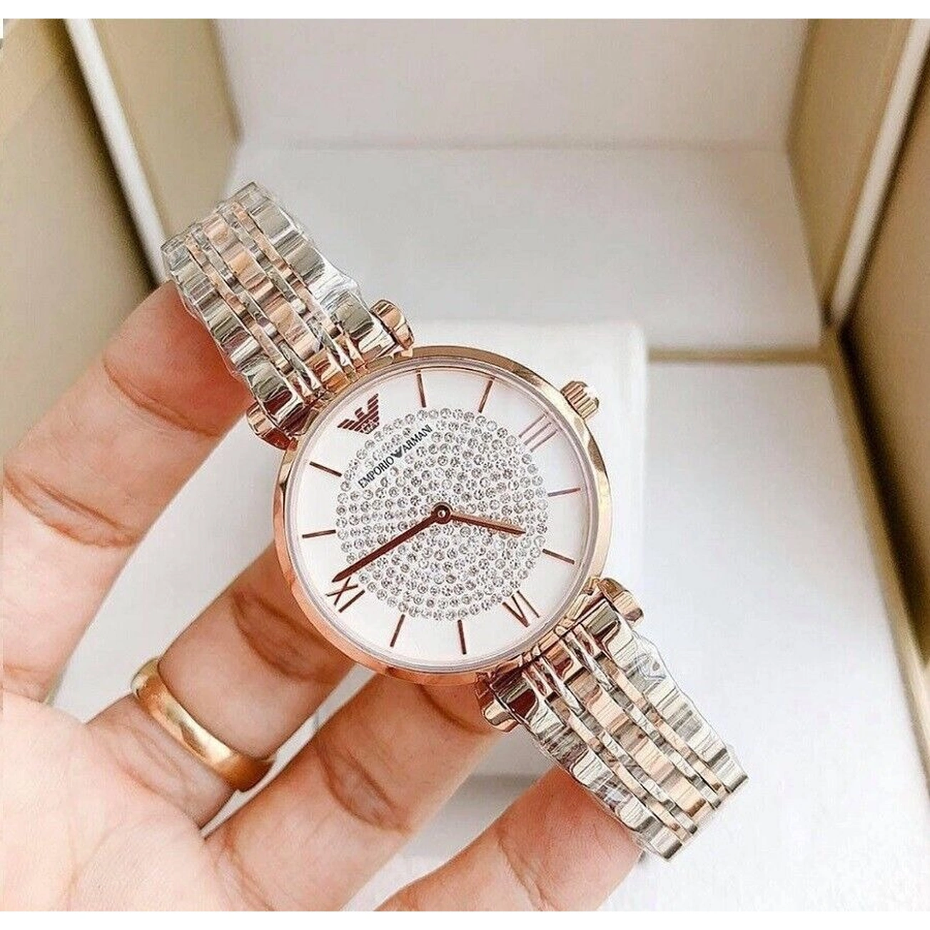 Emporio Armani Watch For Women - Gianni T-Bar - Ref. AR1926