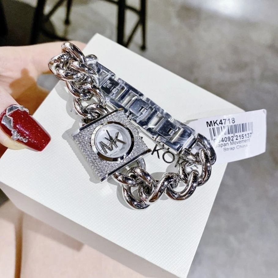 Michael Kors Watch For Women - MK Chain Lock - Ref. MK4718