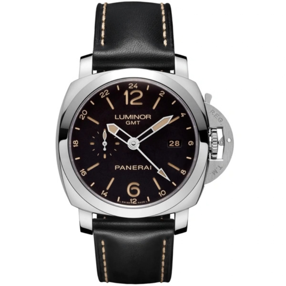 Panerai Watch For Men - Luminor 1950 3 Days GMT 24H Automatic Acciaio