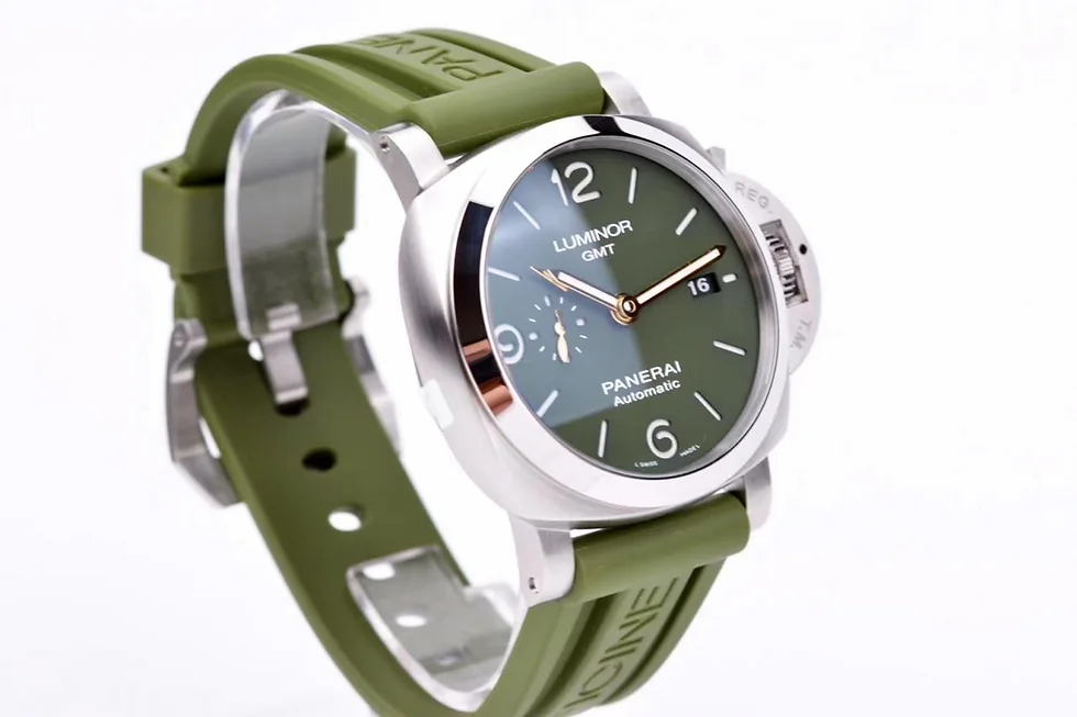 Panerai Watch For Men - Luminor 1950 44 3 Days GMT Automatic Stainless Steel Mahendra Singh Dhoni Edition