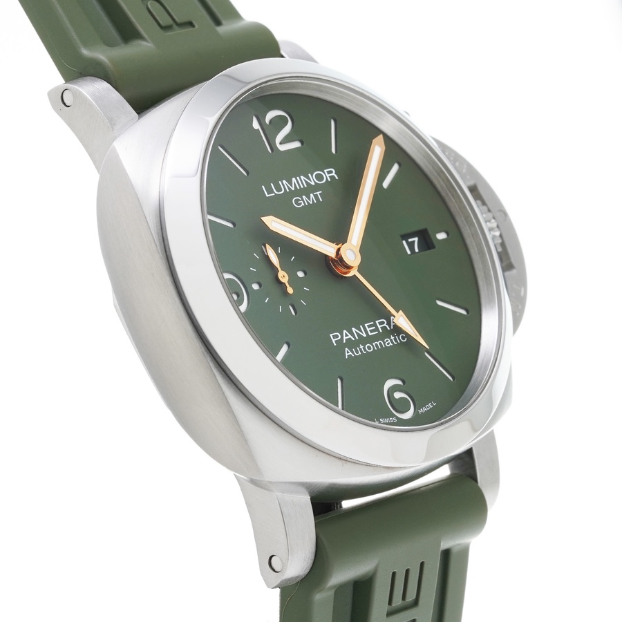 Panerai Watch For Men - Luminor 1950 44 3 Days GMT Automatic Stainless Steel Mahendra Singh Dhoni Edition