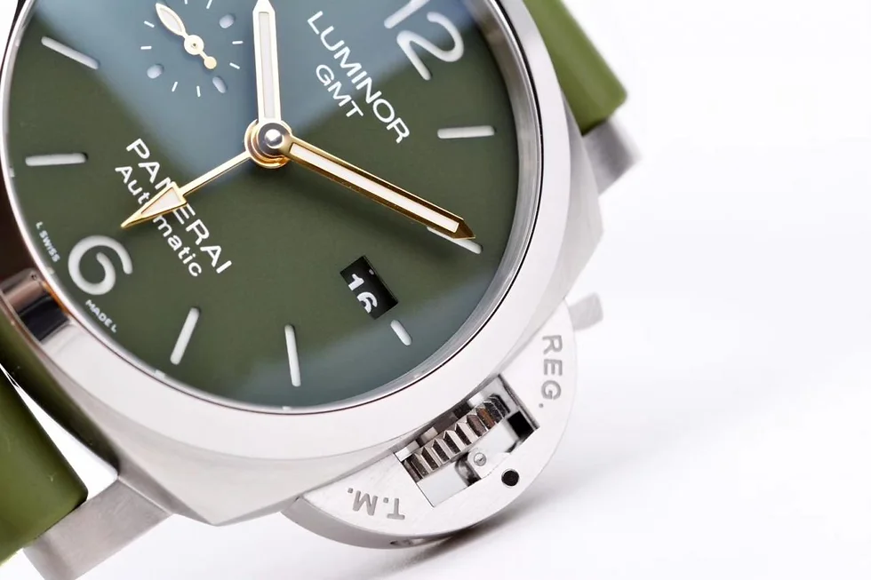 Panerai Watch For Men - Luminor 1950 44 3 Days GMT Automatic Stainless Steel Mahendra Singh Dhoni Edition