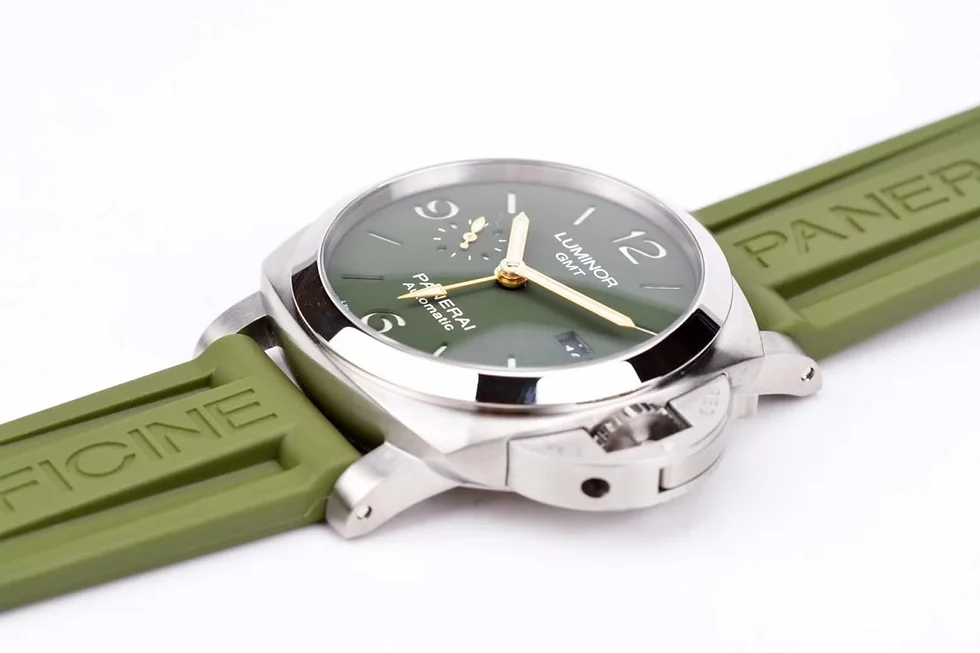 Panerai Watch For Men - Luminor 1950 44 3 Days GMT Automatic Stainless Steel Mahendra Singh Dhoni Edition