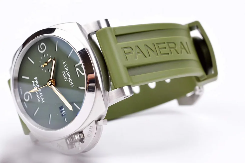 Panerai Watch For Men - Luminor 1950 44 3 Days GMT Automatic Stainless Steel Mahendra Singh Dhoni Edition