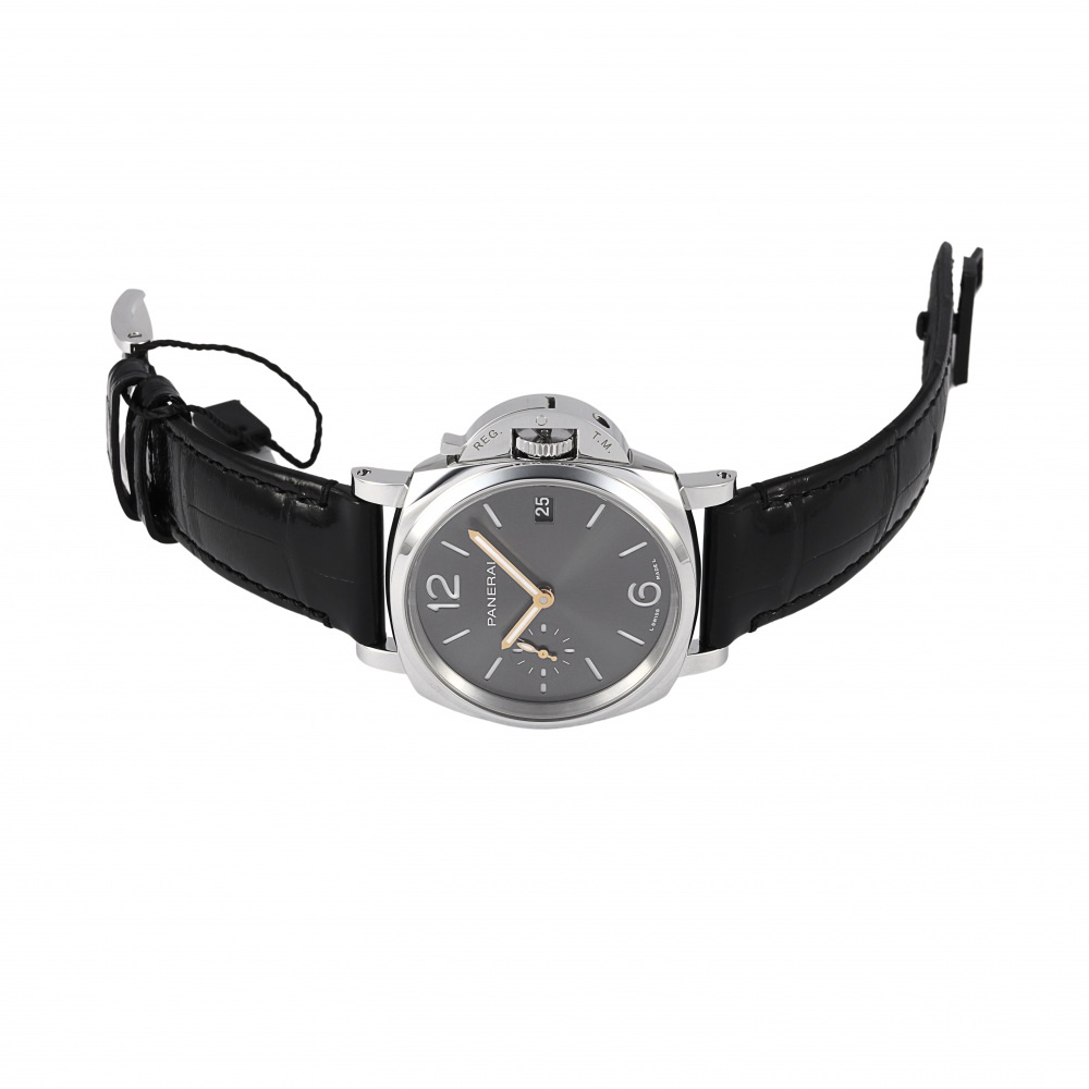 Panerai Watch For Men - Luminor Due, 38 mm, Anthracite Dial