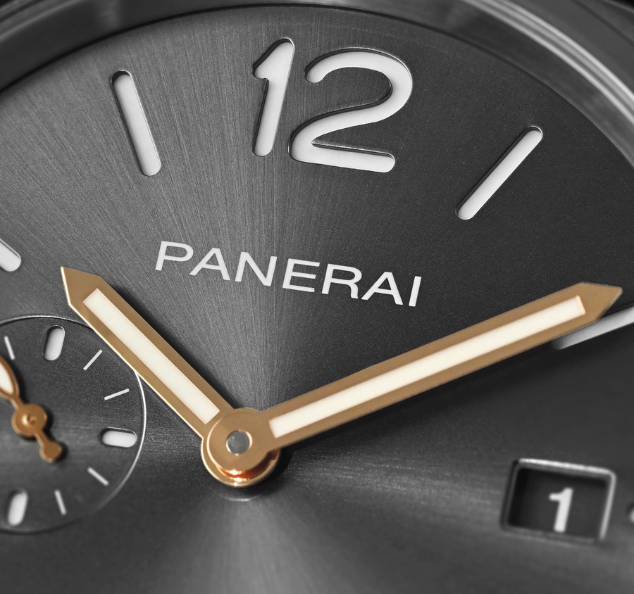 Panerai Watch For Men - Luminor Due, 38 mm, Anthracite Dial