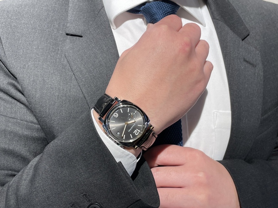 Panerai Watch For Men - Luminor Due, 38 mm, Anthracite Dial