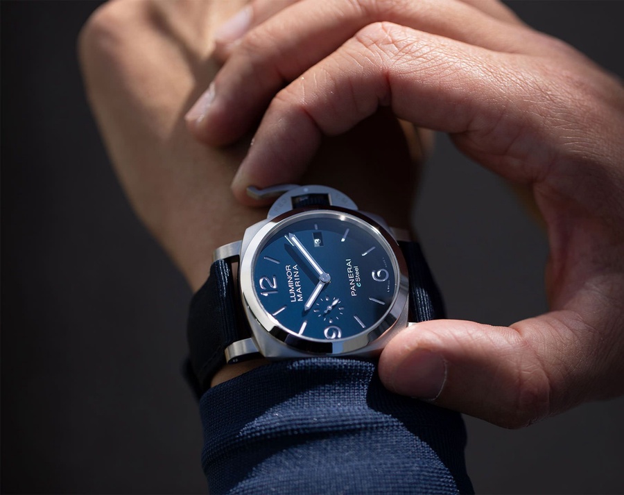 Panerai Watch For Men - Luminor Marina Blu Profondo, 44 mm, eSteel