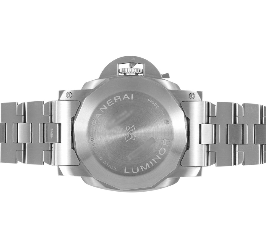 Panerai Watch For Men - Luminor Marina Specchio Blu, 44 mm, Steel Bracelet