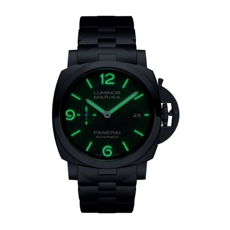 Panerai Watch For Men - Luminor Marina, 40 mm, Specchio Blue - Automatic Acciaio