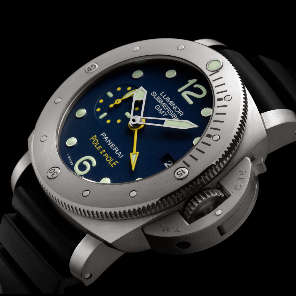 Panerai Watch For Men - Luminor Submersible 1950 3 Days GMT - P2P