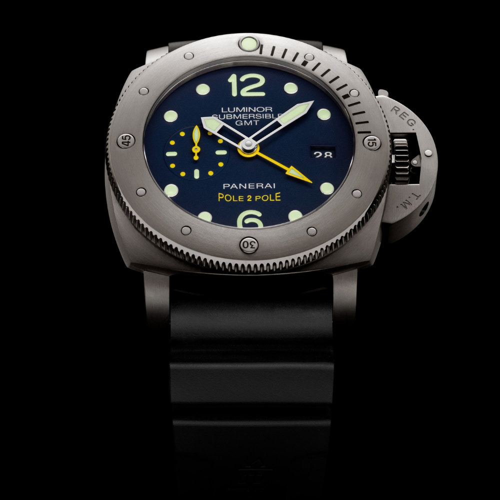 Panerai Watch For Men - Luminor Submersible 1950 3 Days GMT - P2P