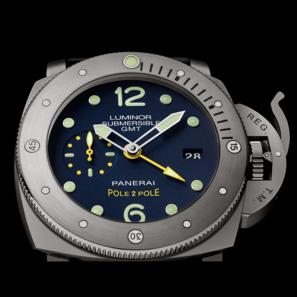Panerai Watch For Men - Luminor Submersible 1950 3 Days GMT - P2P