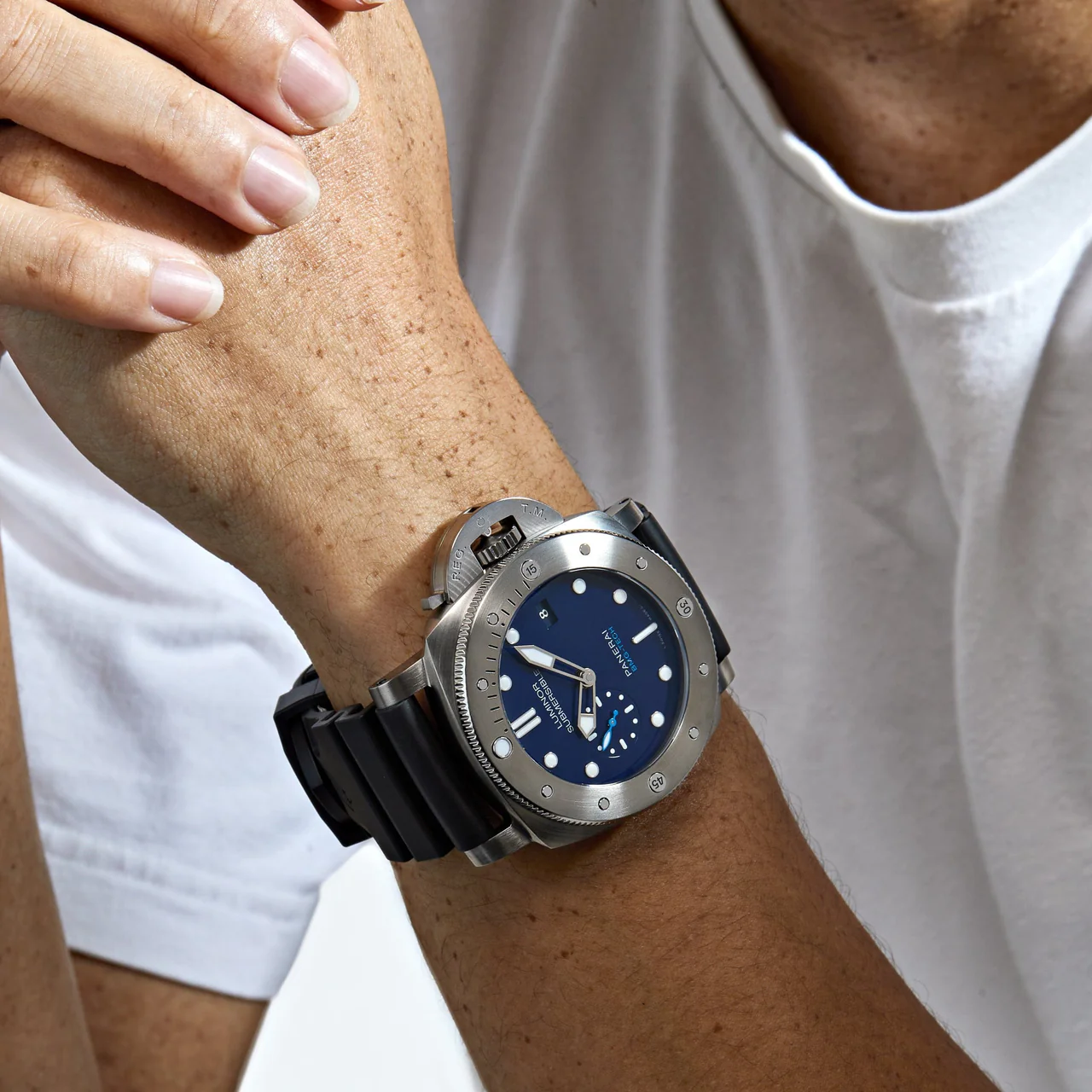 Panerai Watch For Men - Luminor Submersible 1950 BMG-Tech 3 Days Automatic, 47 mm