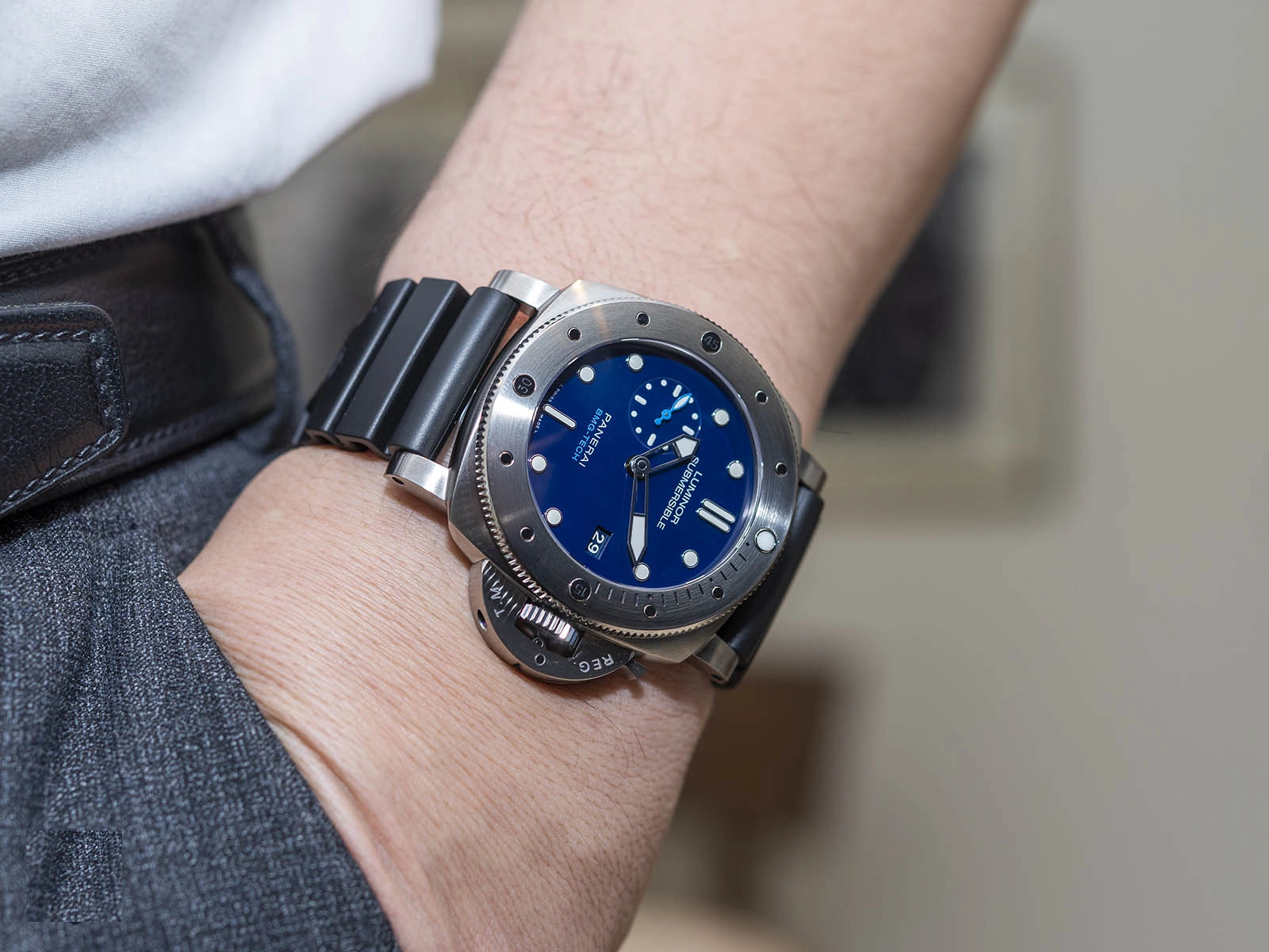 Panerai Watch For Men - Luminor Submersible 1950 BMG-Tech 3 Days Automatic, 47 mm