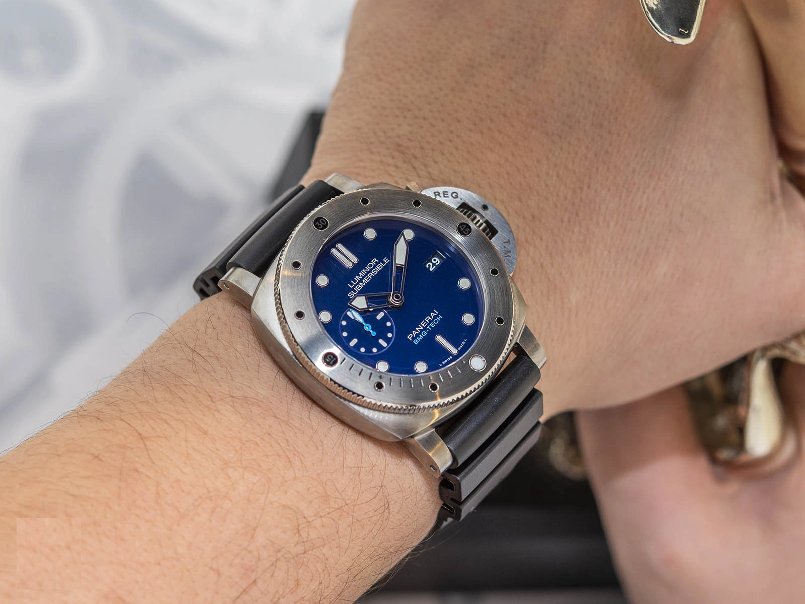 Panerai Watch For Men - Luminor Submersible 1950 BMG-Tech 3 Days Automatic, 47 mm