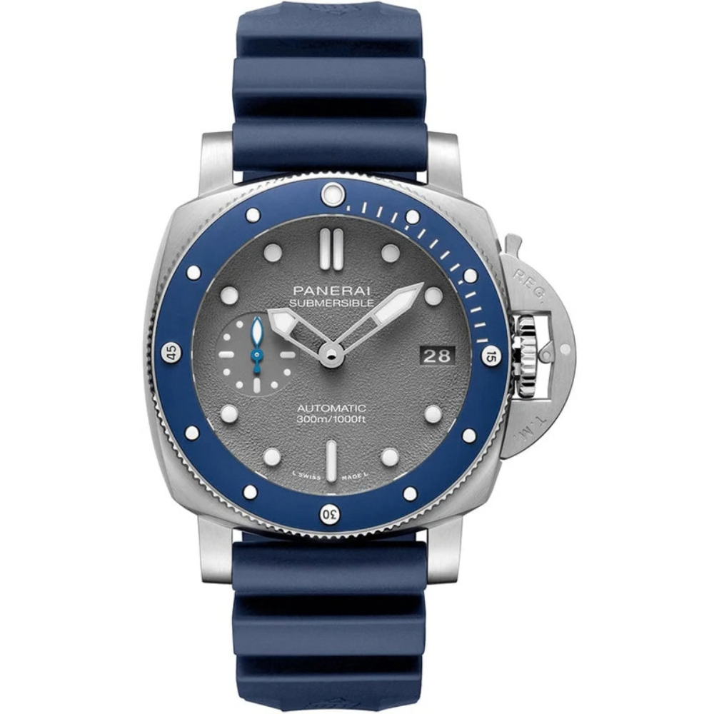 Panerai Watch For Men - Luminor Submersible 42 Automatic Blue Ceramic