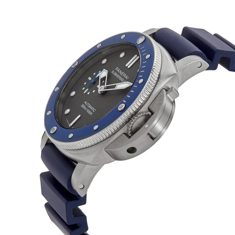 Panerai Watch For Men - Luminor Submersible 42 Automatic Blue Ceramic
