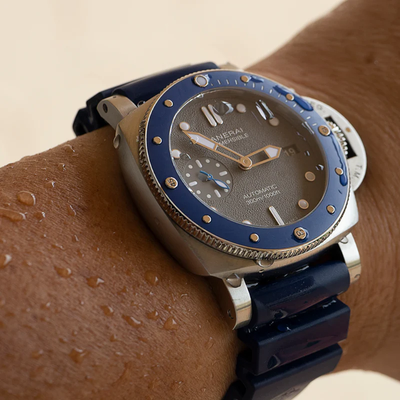 Panerai Watch For Men - Luminor Submersible 42 Automatic Blue Ceramic