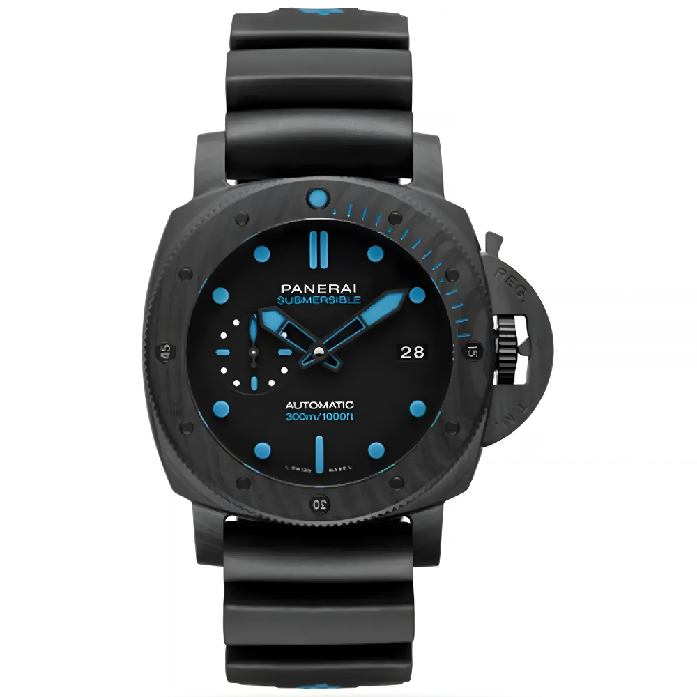 Panerai Watch For Men - Luminor Submersible 42 Automatic Carbotech
