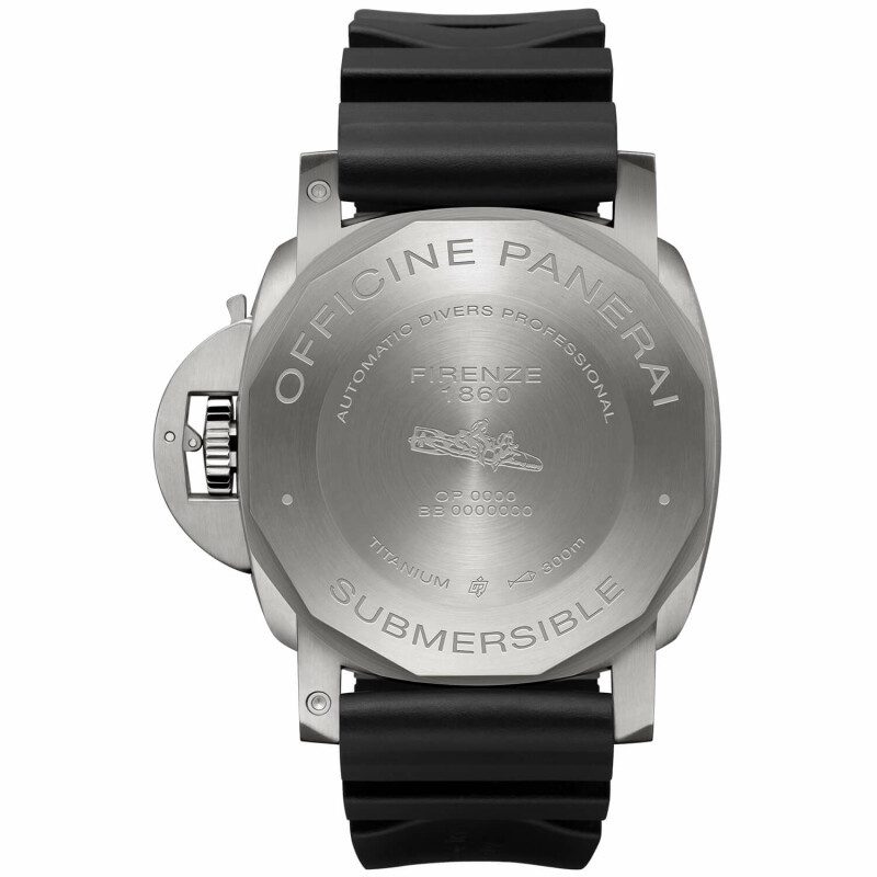 Panerai Watch For Men - Luminor Submersible Automatic, 47 mm, Blue Dial