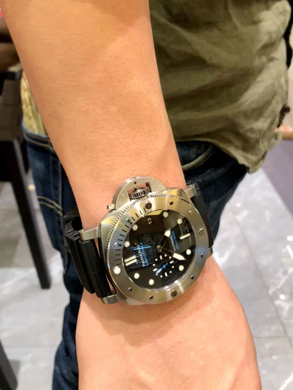 Panerai Watch For Men - Luminor Submersible, 47 mm, Titanium