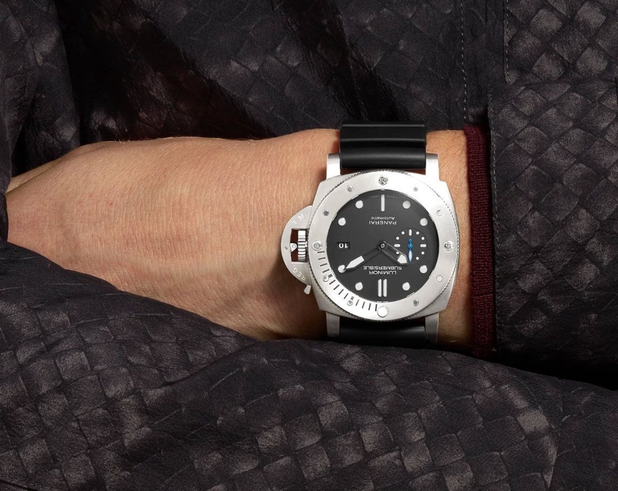 Panerai Watch For Men - Luminor Submersible, 47 mm, Titanium