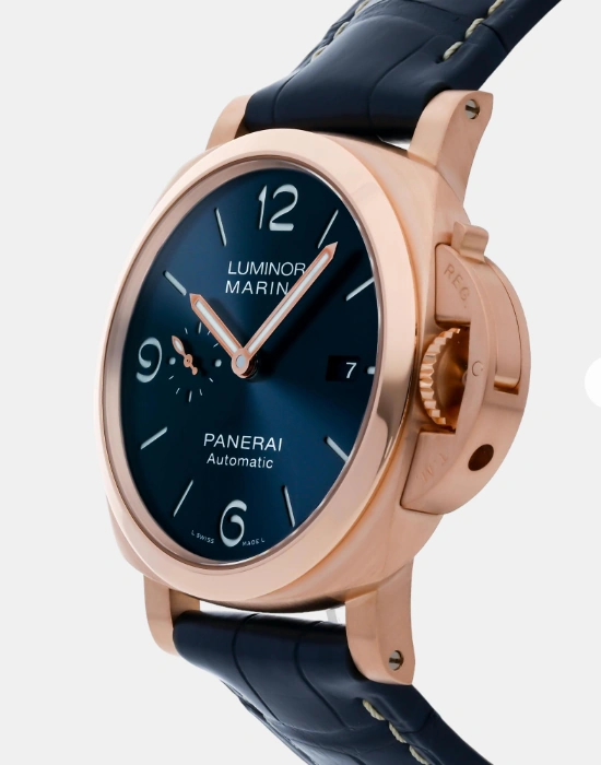 Panerai Watch For Men - Radiomir 1940 10 Days GMT Oro Rosso Boutique Blue