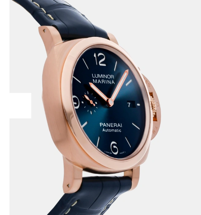 Panerai Watch For Men - Radiomir 1940 10 Days GMT Oro Rosso Boutique Blue